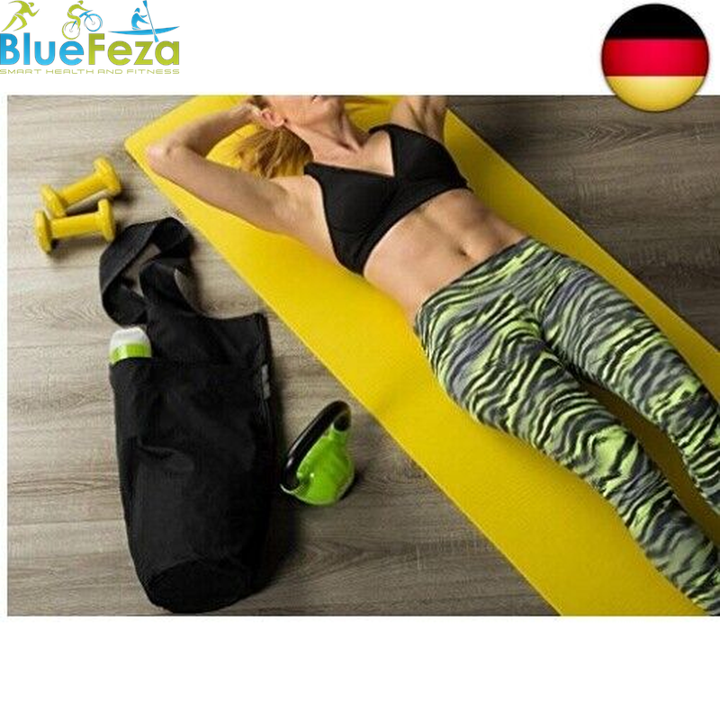 Onegenug Vianber Yoga Matte Tasche, Faltbare Leinwand Yoga Übung Matte Tote