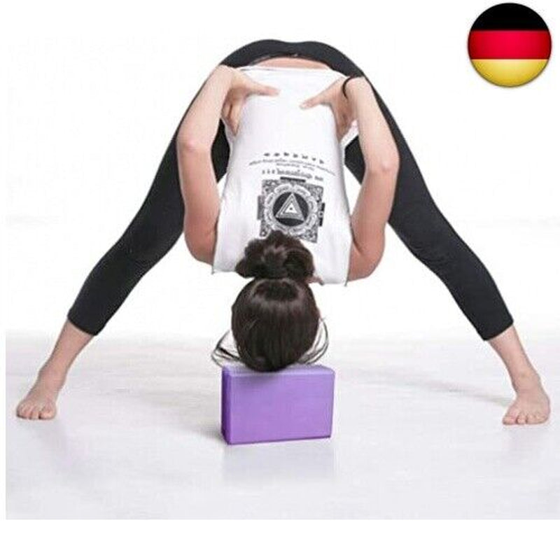PIQIUQIU Yoga Block, 2Er Yogablock Für Yoga Pilates Training, Hochwertige Yoga