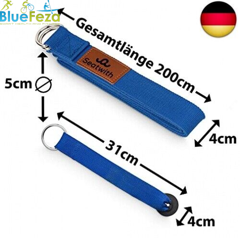 Seatwith Yoga-Gurt Mit Metall-D-Schna