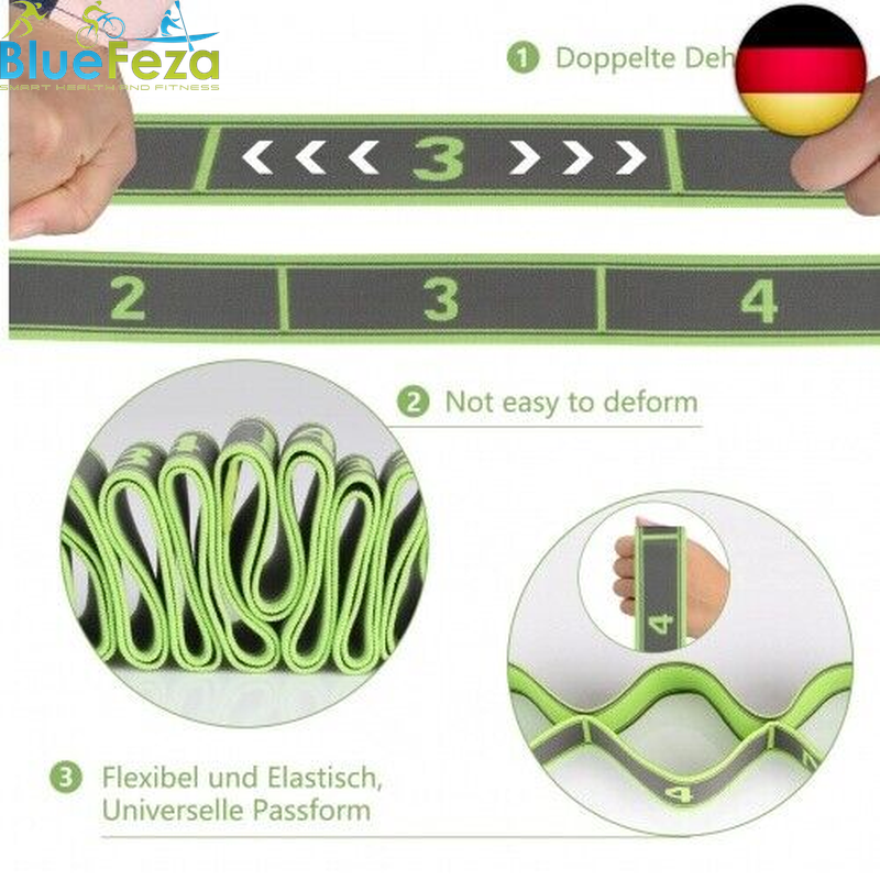 CLOPAE Yoga Stretching Band,Fitnessbä